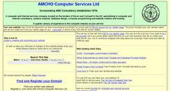 Desktop Screenshot of amcho.com